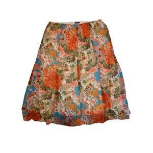 Covington Women's Floral Skirt Size Medium